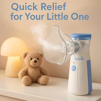 TheOpulentNest™ – Instant Relief, Anywhere | Silent & Portable Hospital Grade+ Nebulizer2.0